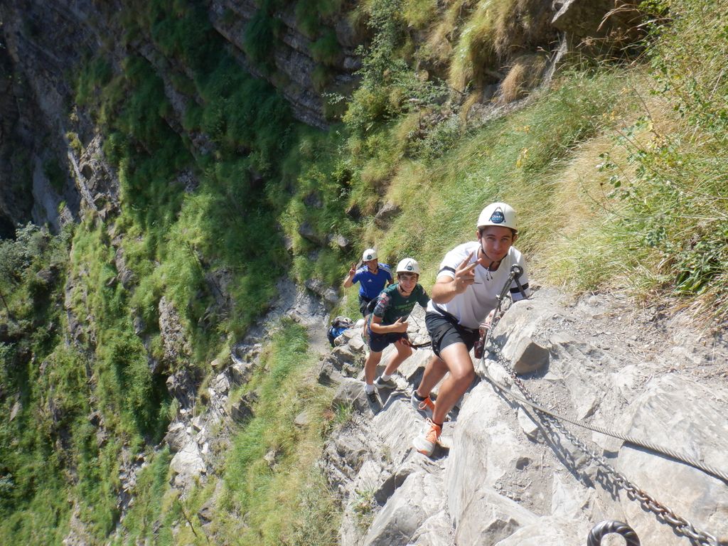 Via Ferrata en Huesca